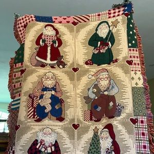 Christmas blanket and tree skirt set